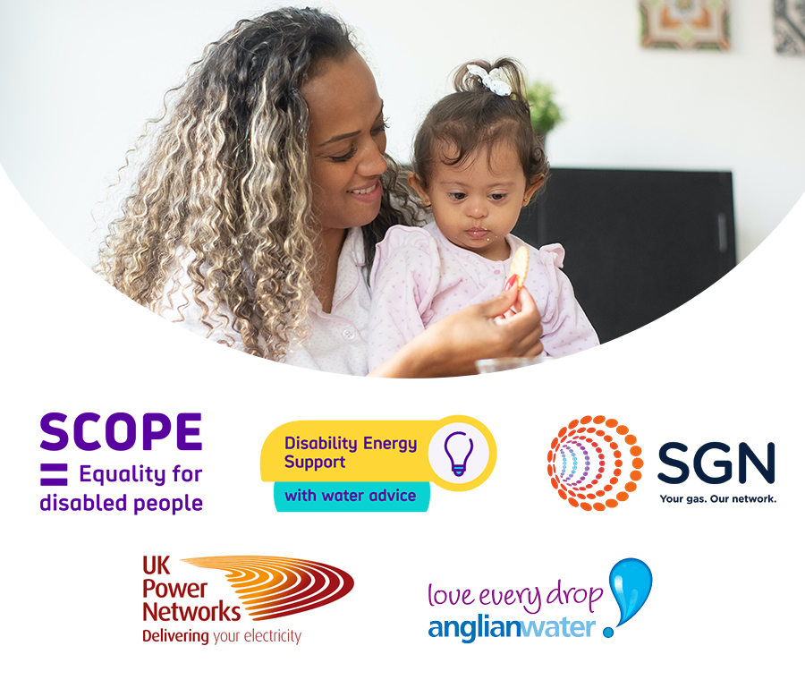 Utility companies join together with Scope to support disabled